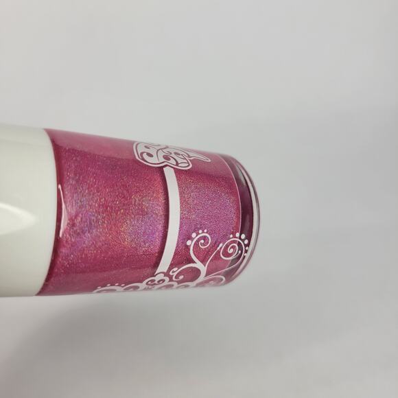 Glitter Daze "Nuclear Geradium" NEW Pink Glitter Shimmer Holo Lacquer - Picture 4 of 6